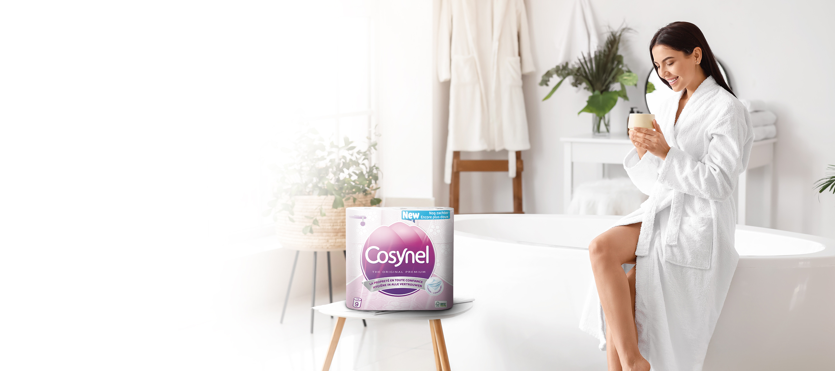 Cosynel in de badkamer
